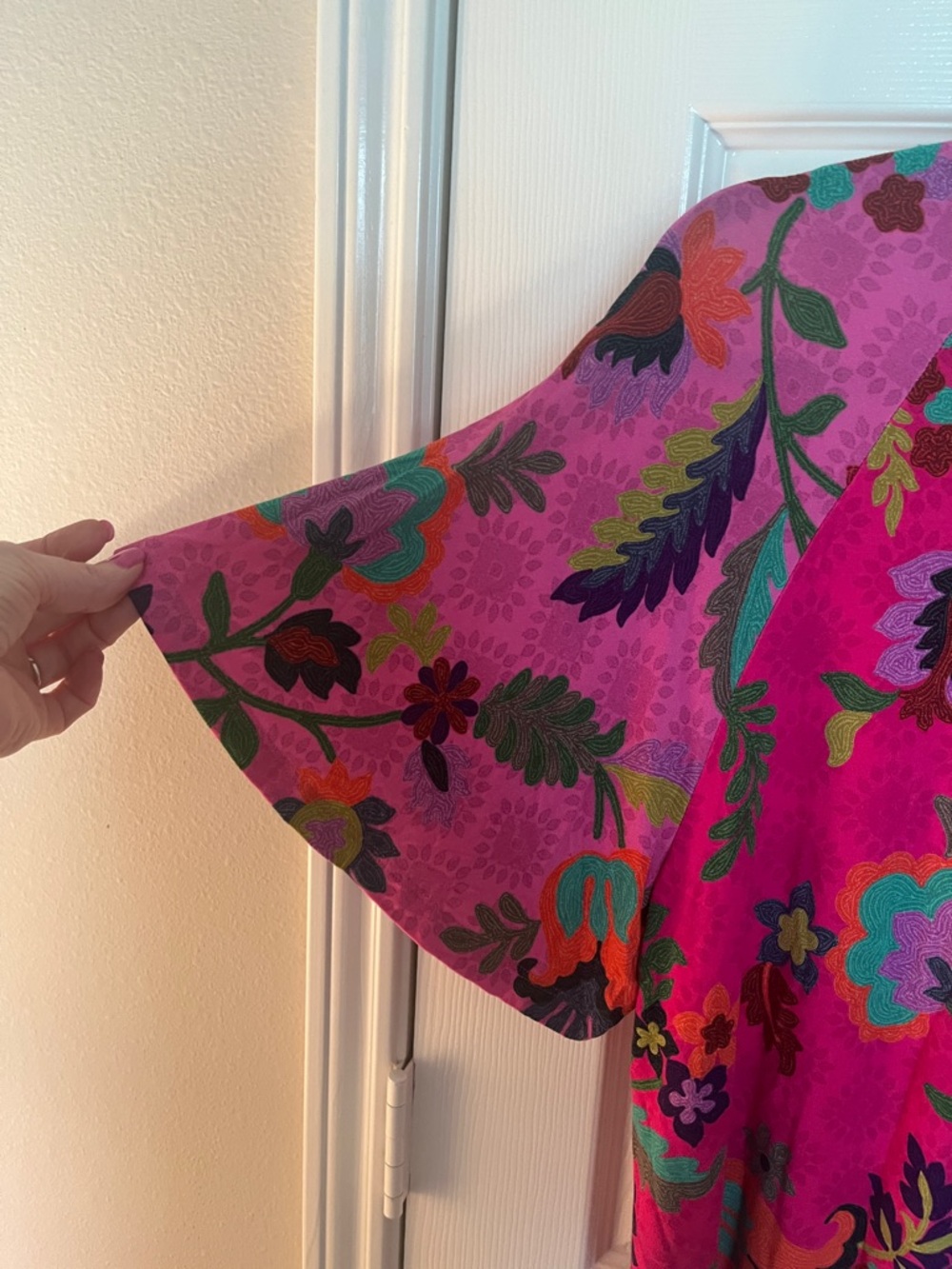 Johnny Was Janie Floral Blouse - Picture 4 of 8
